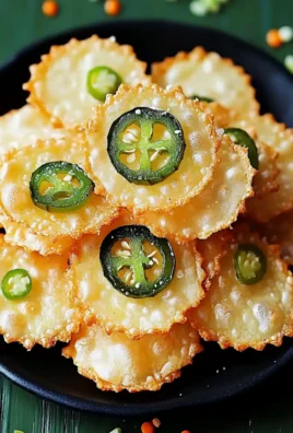 Spicy Jalapeño Cheese Crisps for an Irresistible Crunch