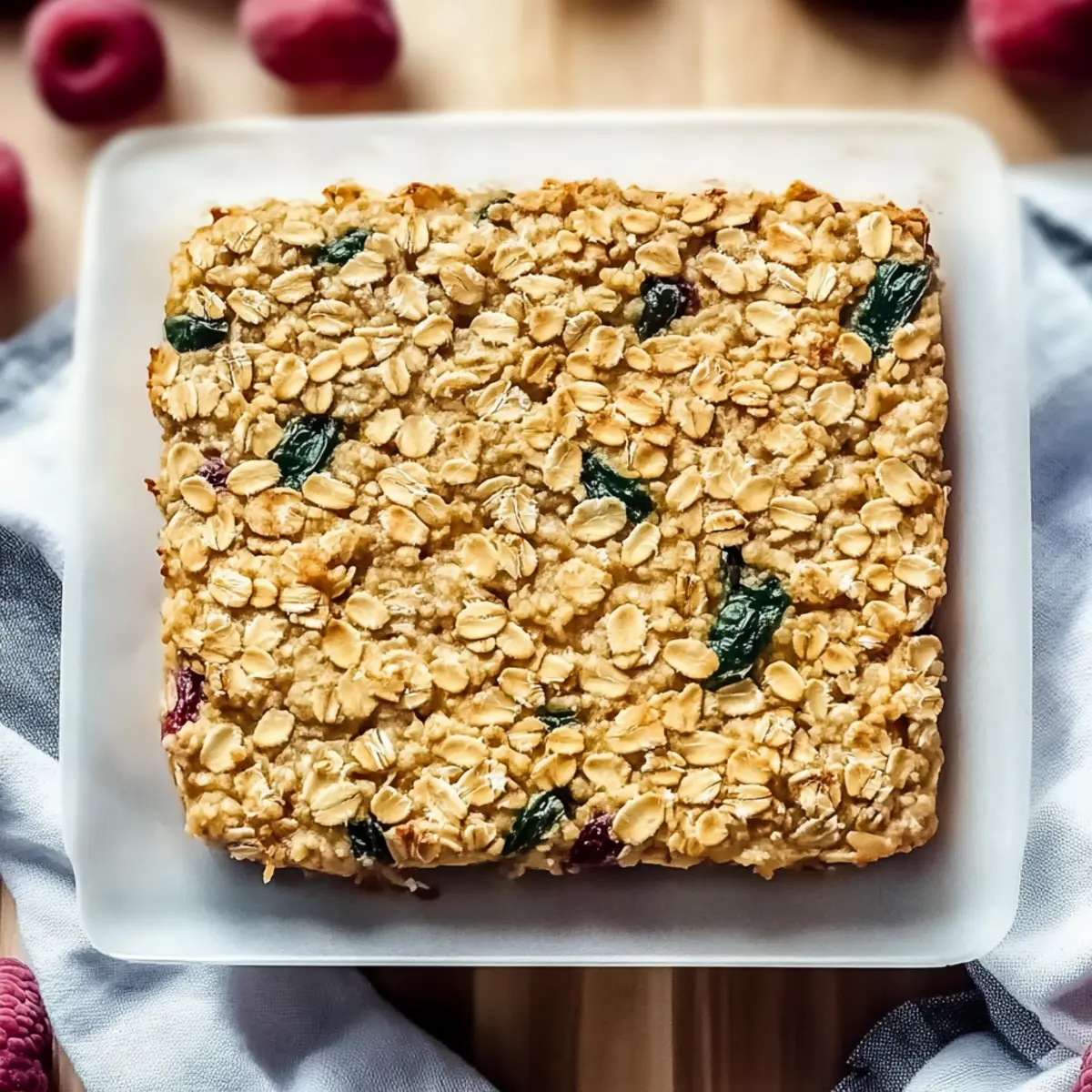 Savory Oatmeal Bake: Your New Favorite Breakfast Treat