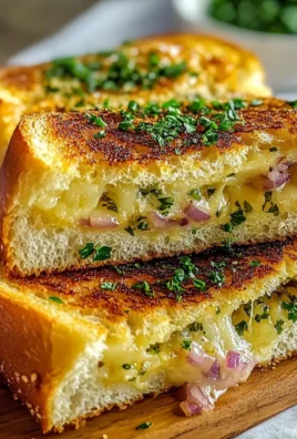 Bold & Buttery Cuban Garlic Bread Sandwiches