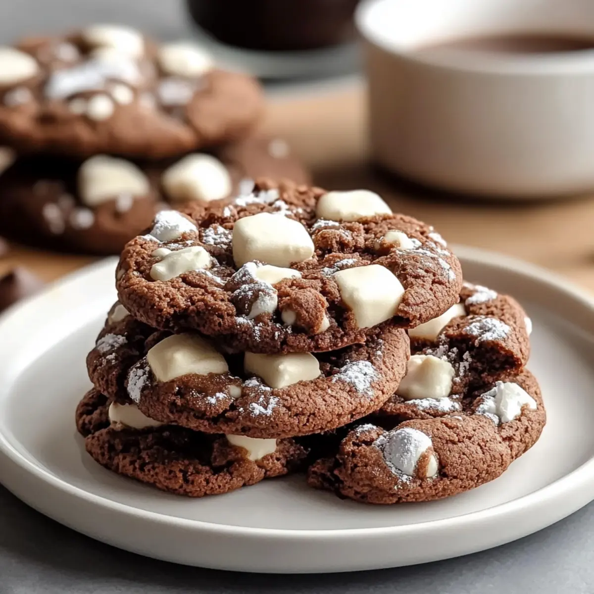 Hot Chocolate Cookies