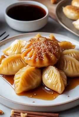 Irresistible Apple Dumplings with Miso Caramel Sauce Delight