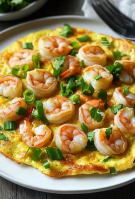 Delicious Chinese Shrimp Omelette Ready in Just 10 Minutes