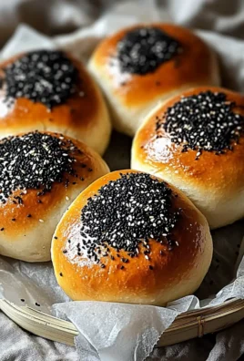 Irresistible Black Sesame and Cardamom No-Knead Milk Buns