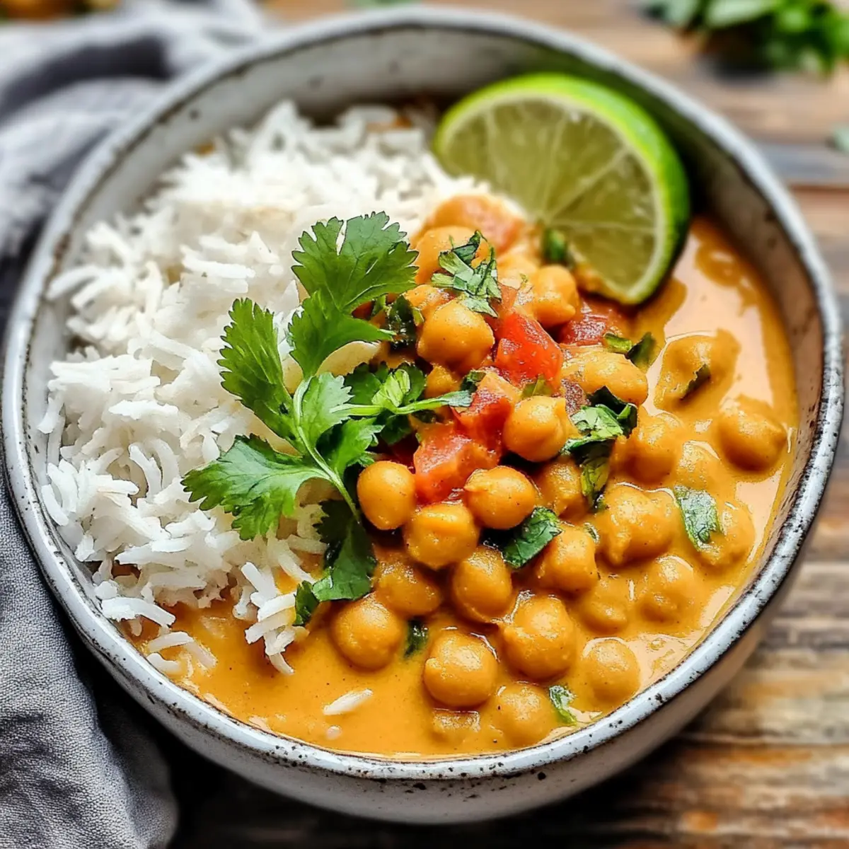 Savory Chickpea Curry: A Comfort Food Delight at Home