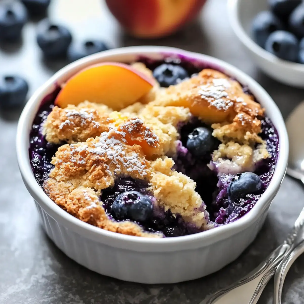 Delicious Paleo Blueberry Peach Cobbler for Guilt-Free Indulgence