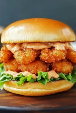 Crispy Fried Shrimp Burger with a Korean Twist You’ll Love
