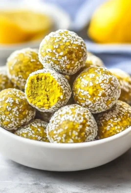 Energize Your Day with Delicious Lemon Turmeric Energy Balls