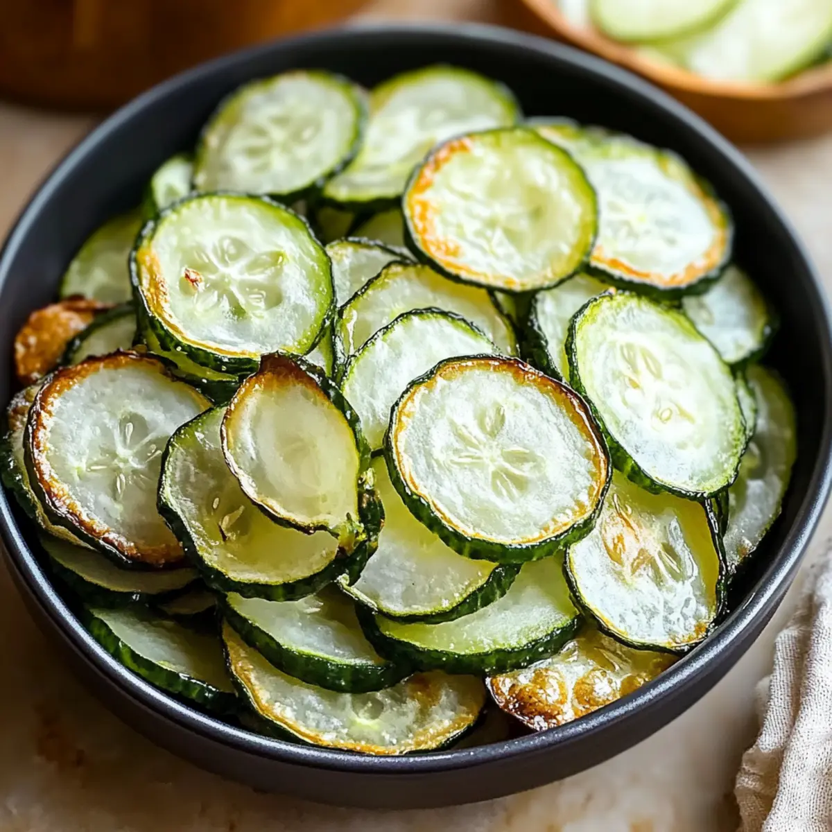 Crispy Baked Cucumber Chips: The Guilt-Free Snack You Need