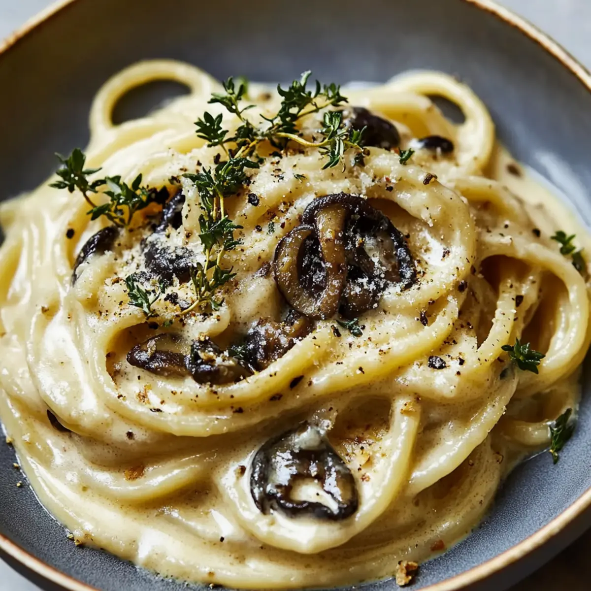 Delicious Bucatini with Shiitake Cream You'll Crave Daily