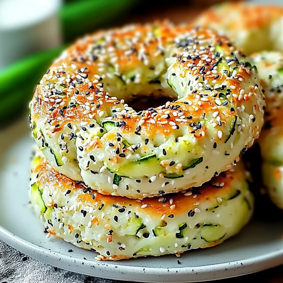 Delicious Zucchini Bagels for Guilt-Free Snacking
