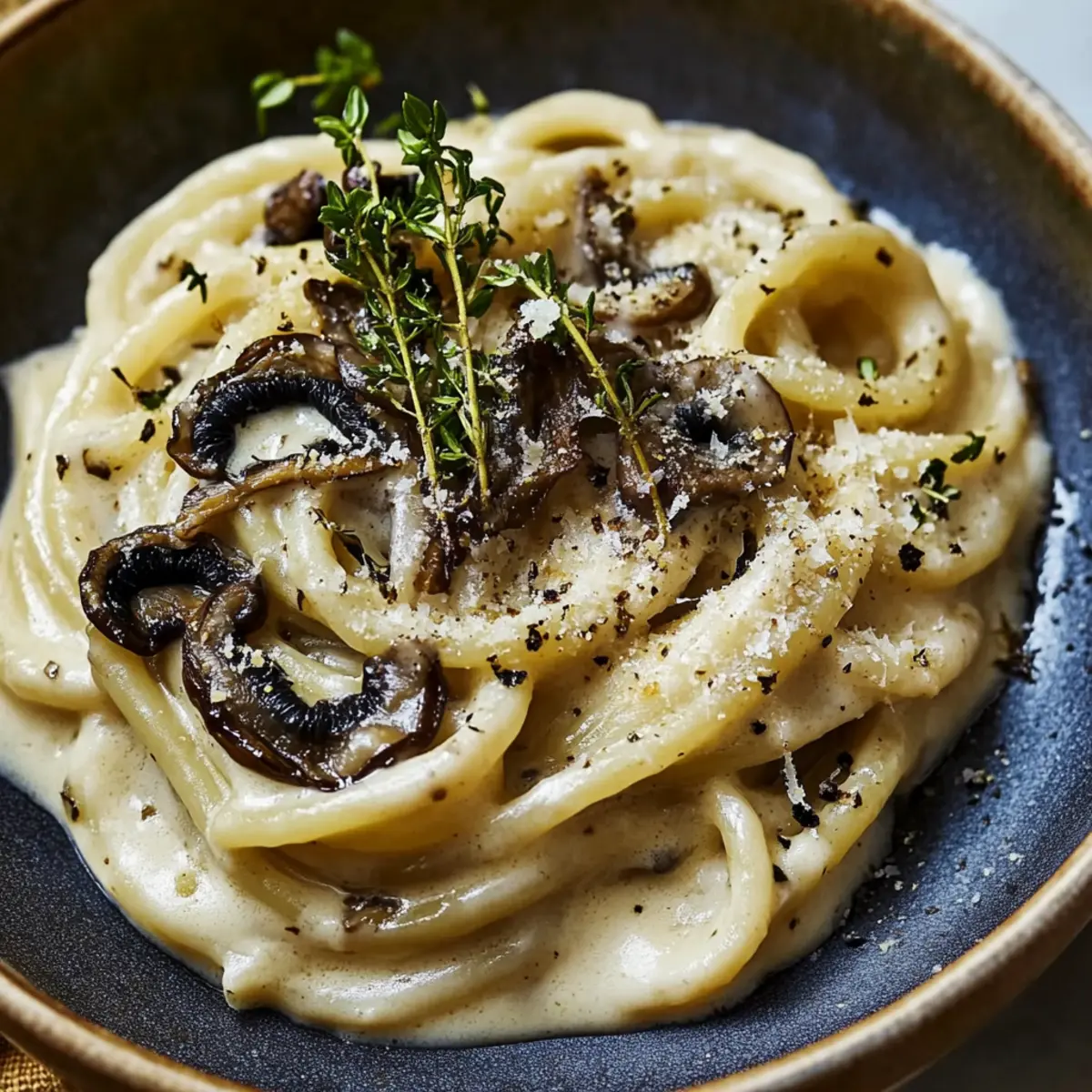 Delicious Bucatini with Shiitake Cream You'll Crave Daily