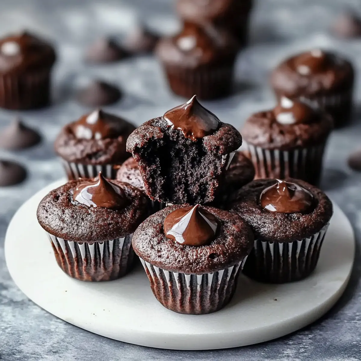 Delicious Sourdough Chocolate Mini Muffins to Satisfy Cravings