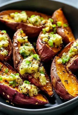 Delicious Roasted Japanese Sweet Potatoes with Miso Butter Magic