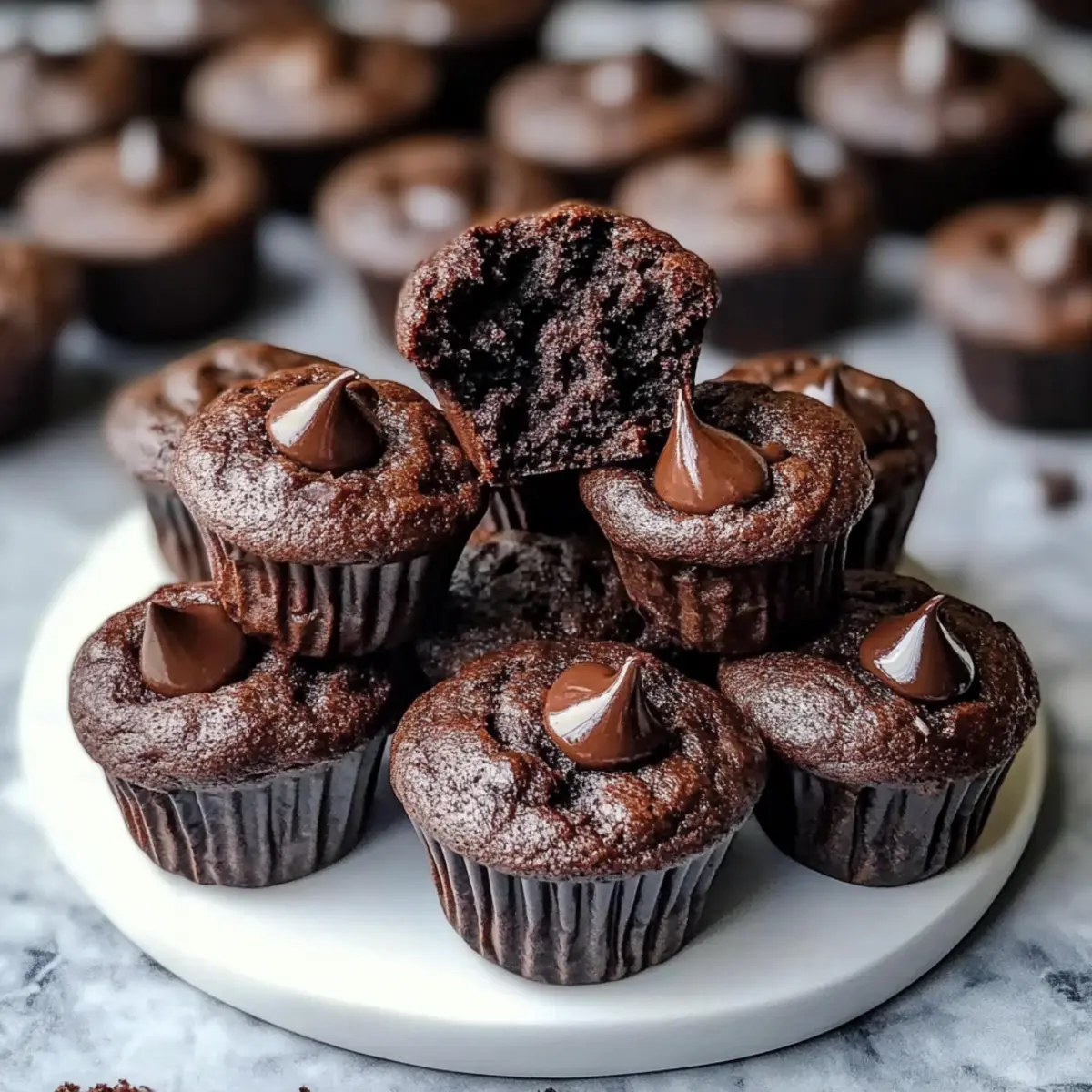 Delicious Sourdough Chocolate Mini Muffins to Satisfy Cravings