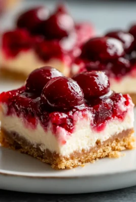 Cherry Cheesecake Bars
