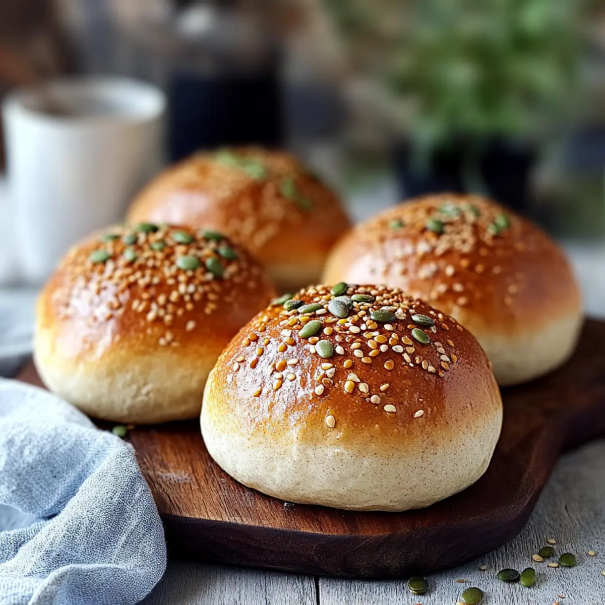 Deliciously Soft Red Lentil Bread Rolls You'll Love