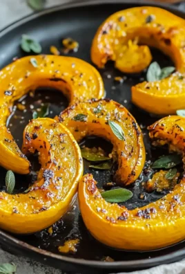 Savory Roasted Delicata Squash Half Moons You’ll Love