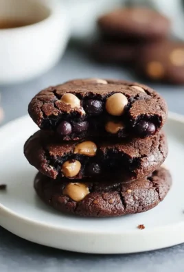 Decadent Peanut Butter Stuffed Black Bean Cookies Recipe