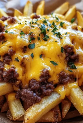 Ultimate Cheese Fries with Beef for a Totally Irresistible Snack
