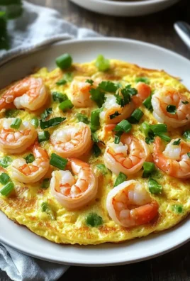 Delicious Chinese Shrimp Omelette Ready in Just 10 Minutes