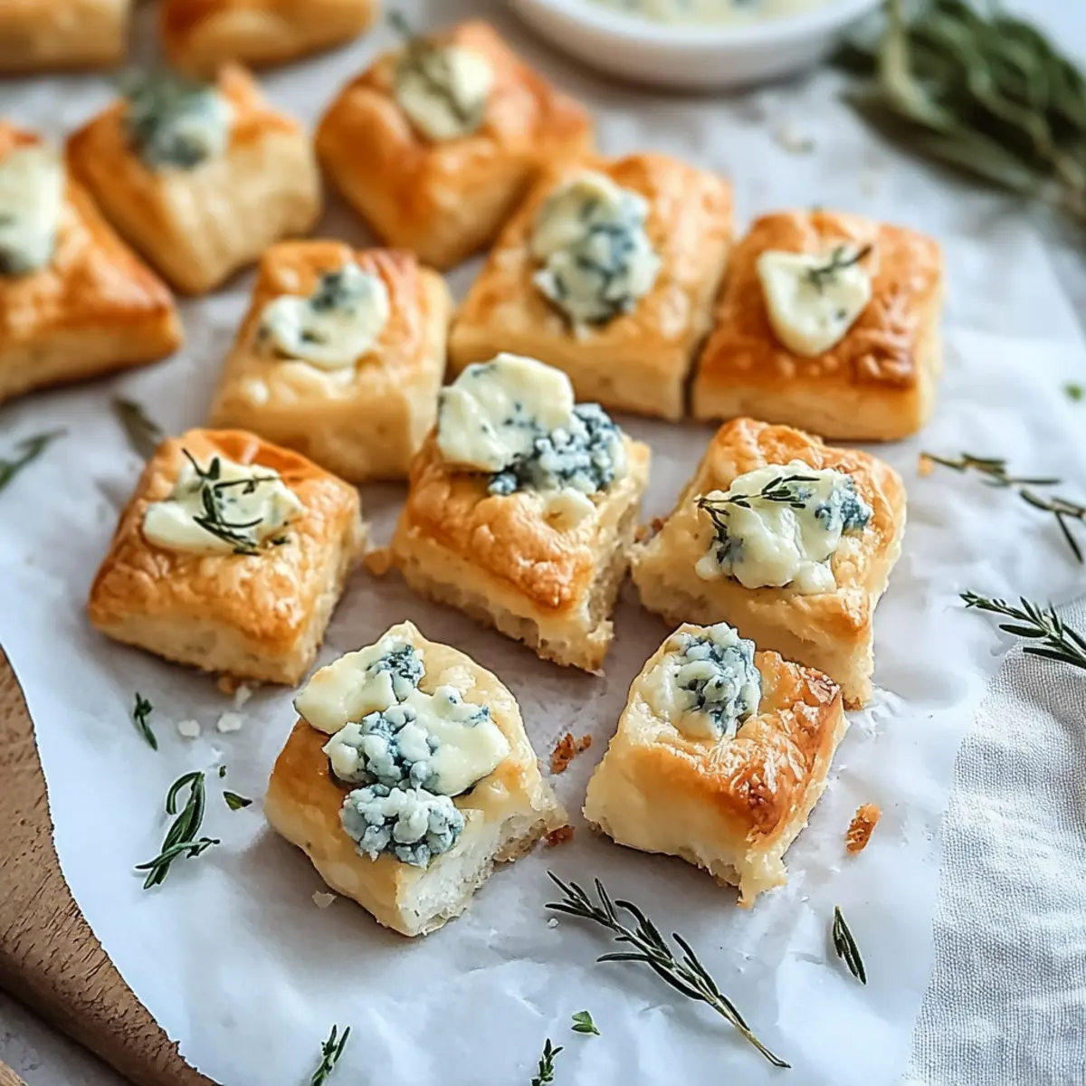 Irresistible Blue Cheese Bites for Your Next Cozy Gathering