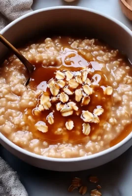 Decadent Salted Caramel Oatmeal for Cozy Mornings