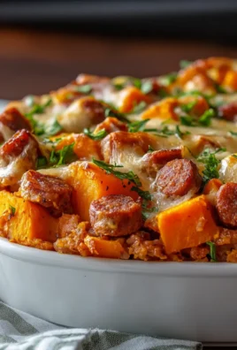 Sweet Potato and Sausage Casserole