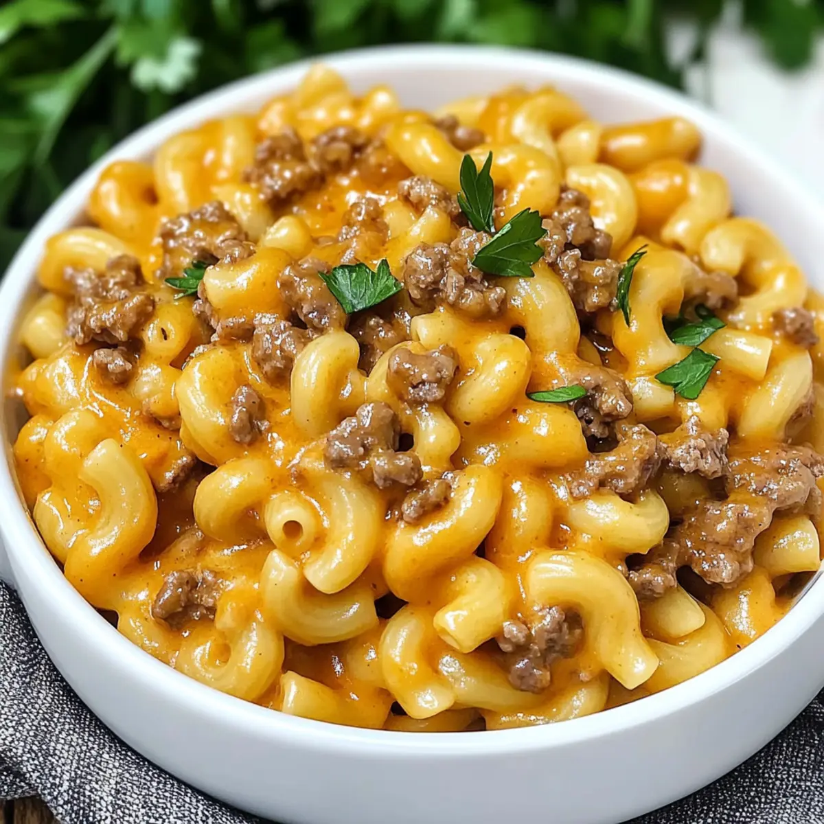 Savory Instant Pot Cheeseburger Macaroni in Just 25 Minutes
