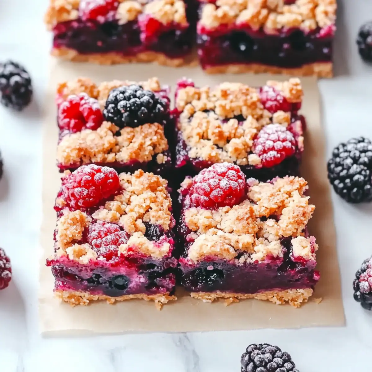 Irresistible Berry Crumble Bars for a Sweet Homemade Delight