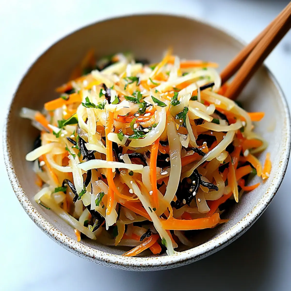 Delicious Hijiki Salad: A Nutritious Twist on Side Dishes