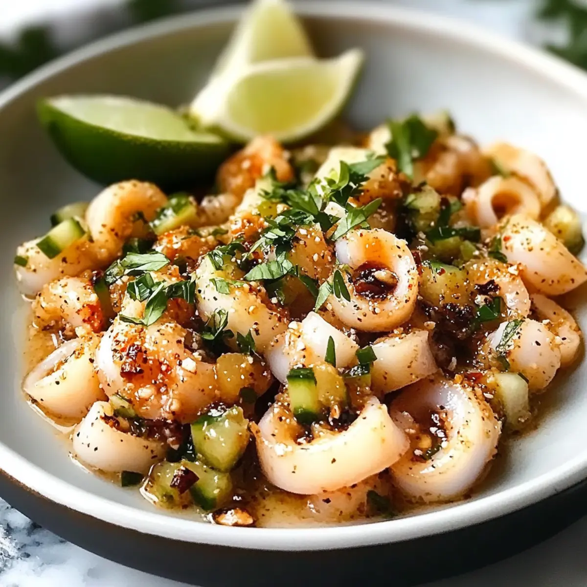 Irresistible Keto Garlic Squid: Quick & Flavorful Delight
