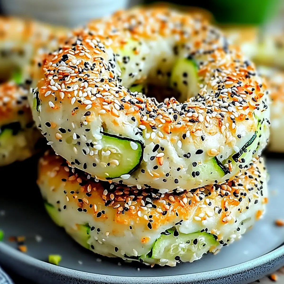 Delicious Zucchini Bagels for Guilt-Free Snacking