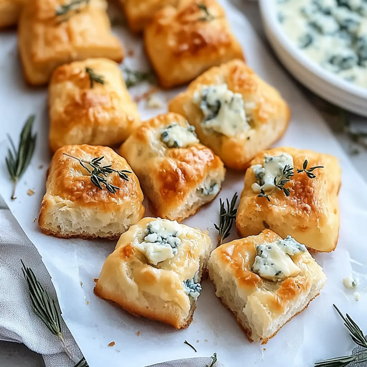 Irresistible Blue Cheese Bites for Your Next Cozy Gathering