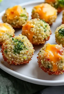 Delicious Broccoli Cheddar Quinoa Bites for Easy Snacking
