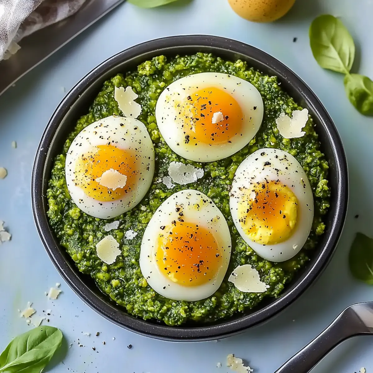 Pesto Eggs in 5 Minutes: A Flavorful Start to Your Day