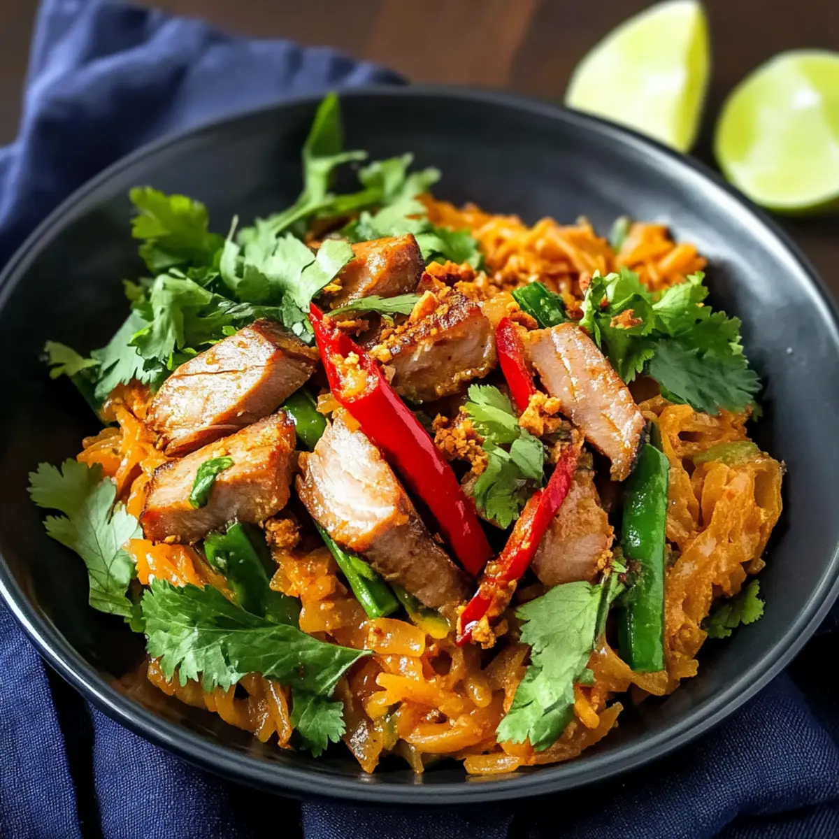 Savor Hot Thai Tuna Stir-Fry in Red Curry Bliss