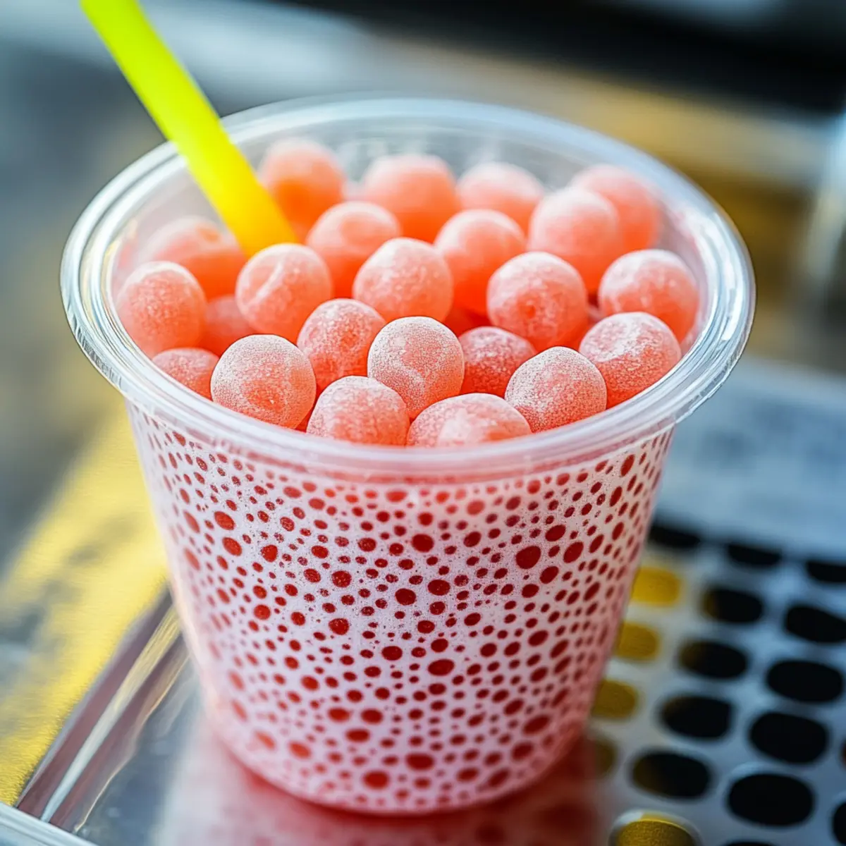 Delicious Strawberry Boba Pearls Made at Home Today