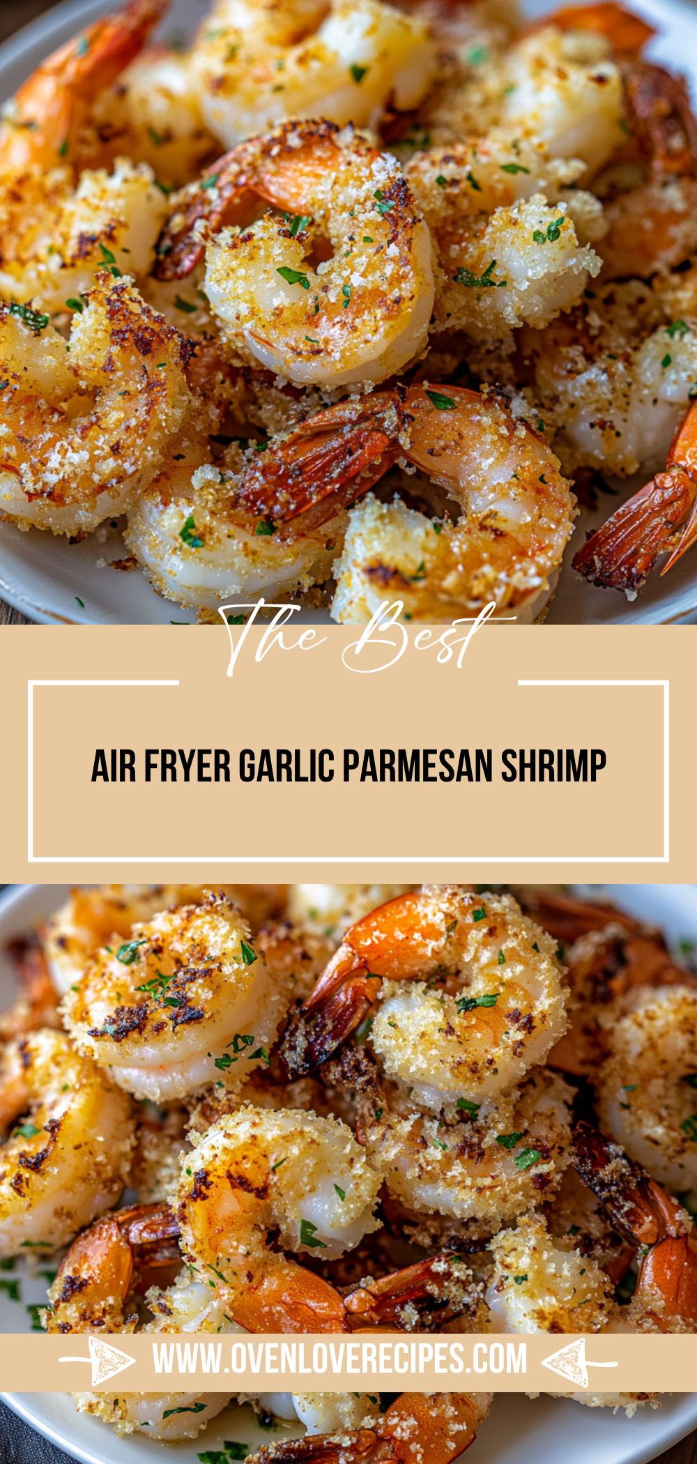 Air Fryer Garlic Parmesan Shrimp