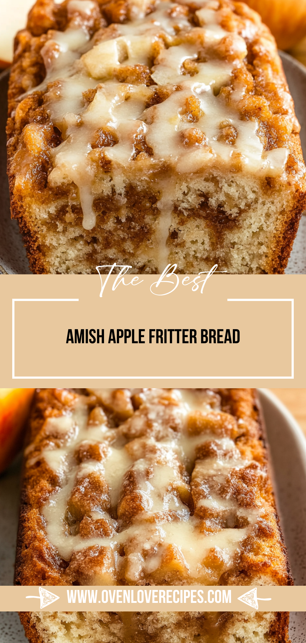 Amish Apple Fritter Bread