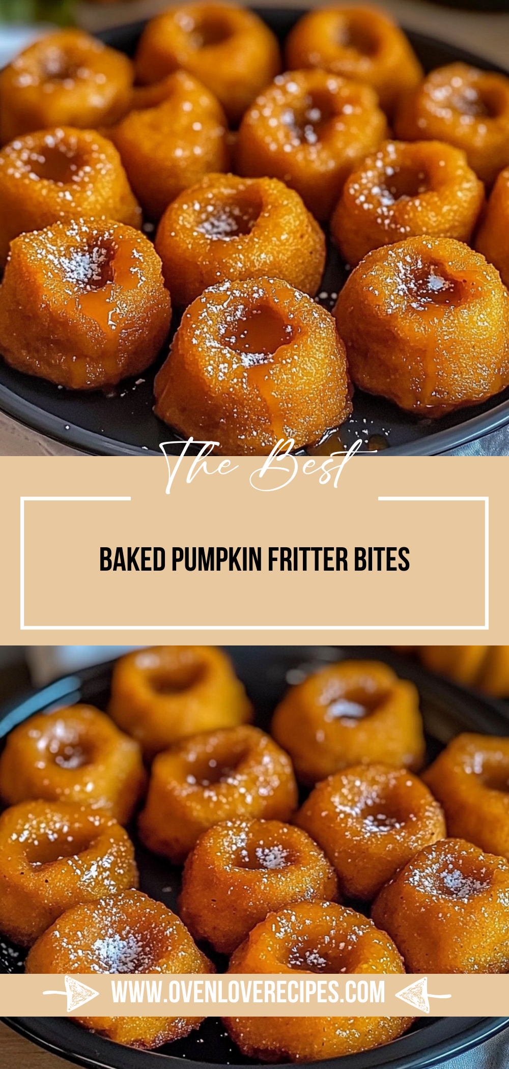 Baked Pumpkin Fritter Bites