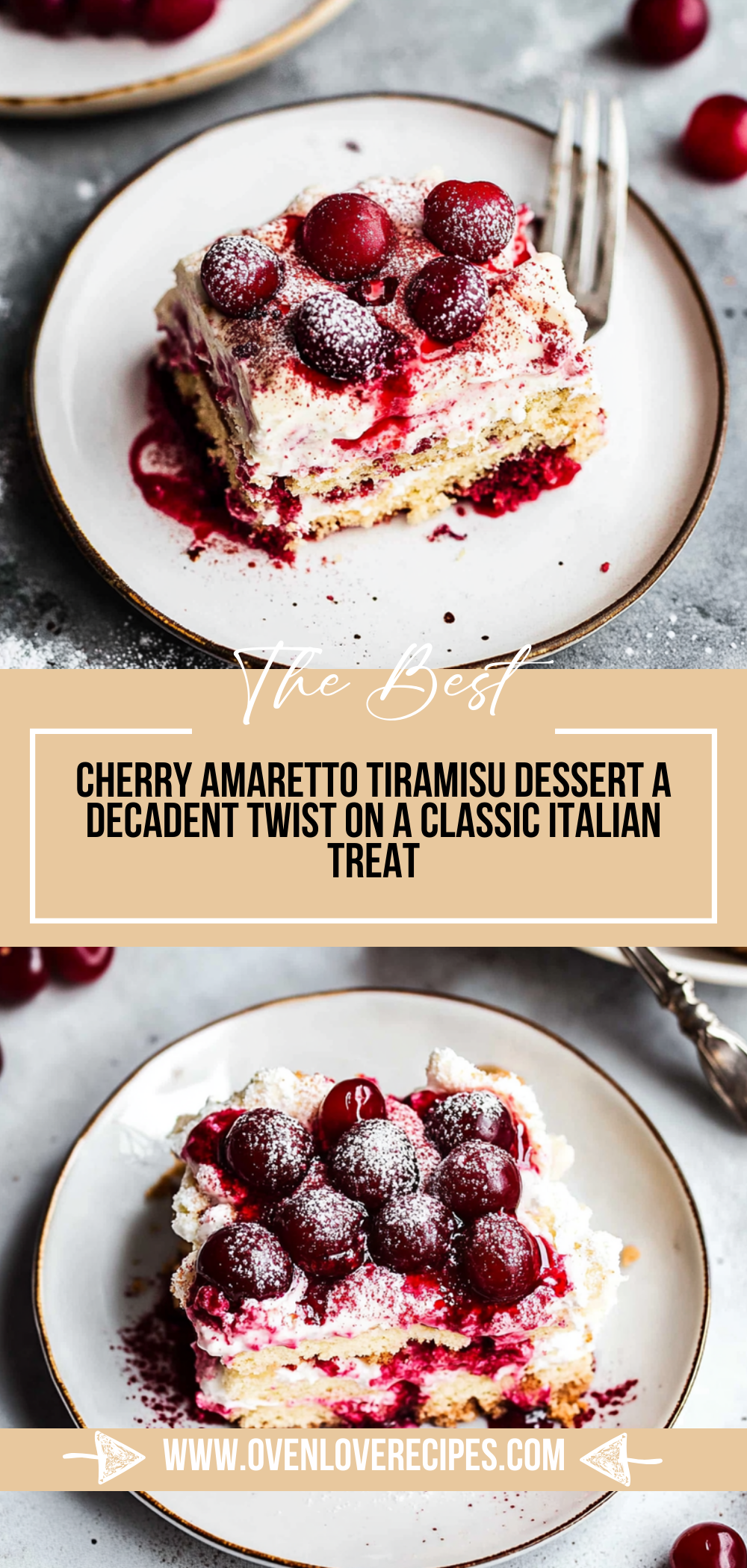 Cherry Amaretto Tiramisu Dessert: A Decadent Twist on a Classic Italian Treat