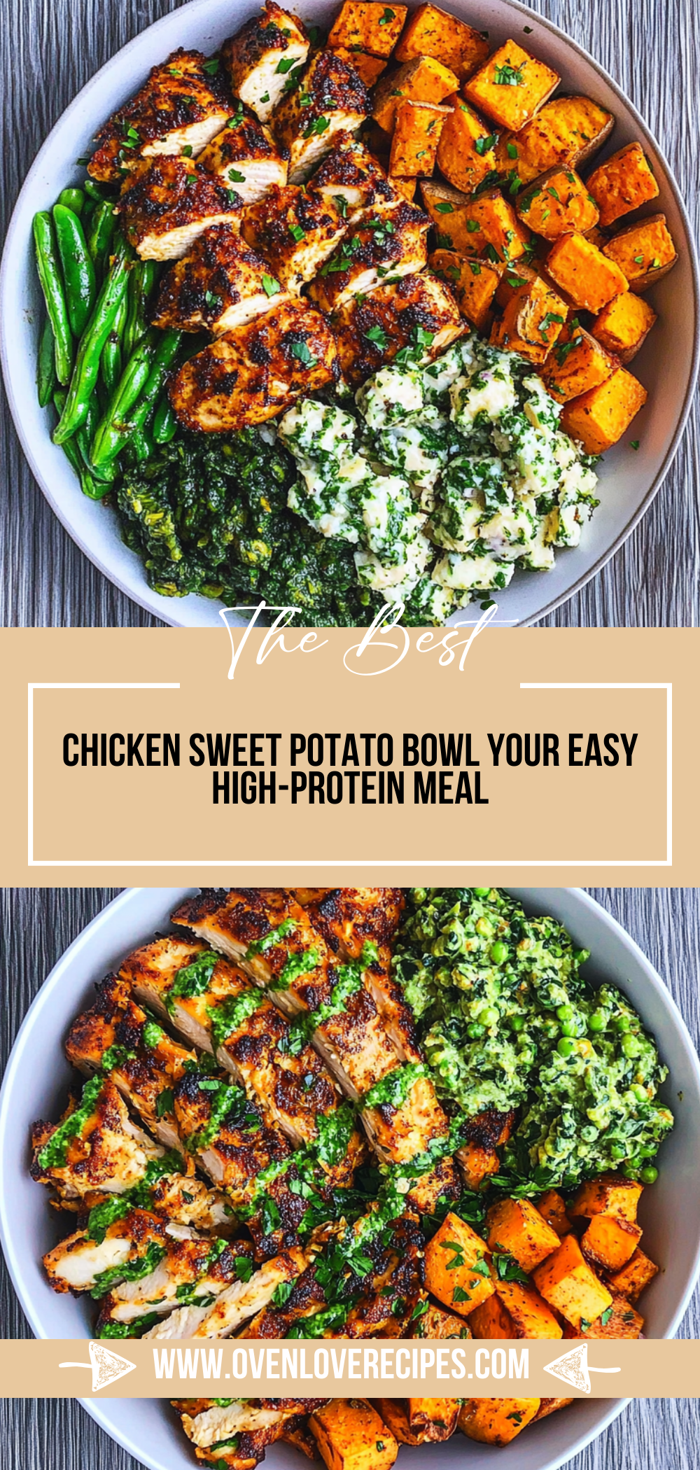 Chicken Sweet Potato Bowl: Your Easy High-Protein Meal!