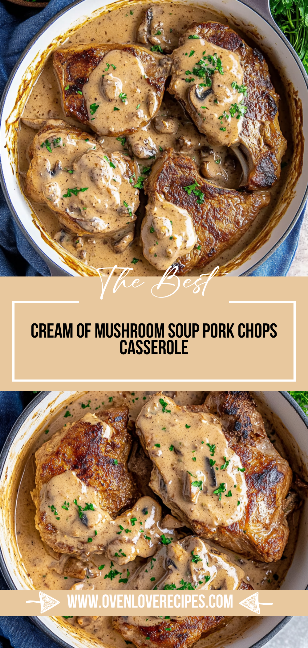 Cream of Mushroom Soup Pork Chops