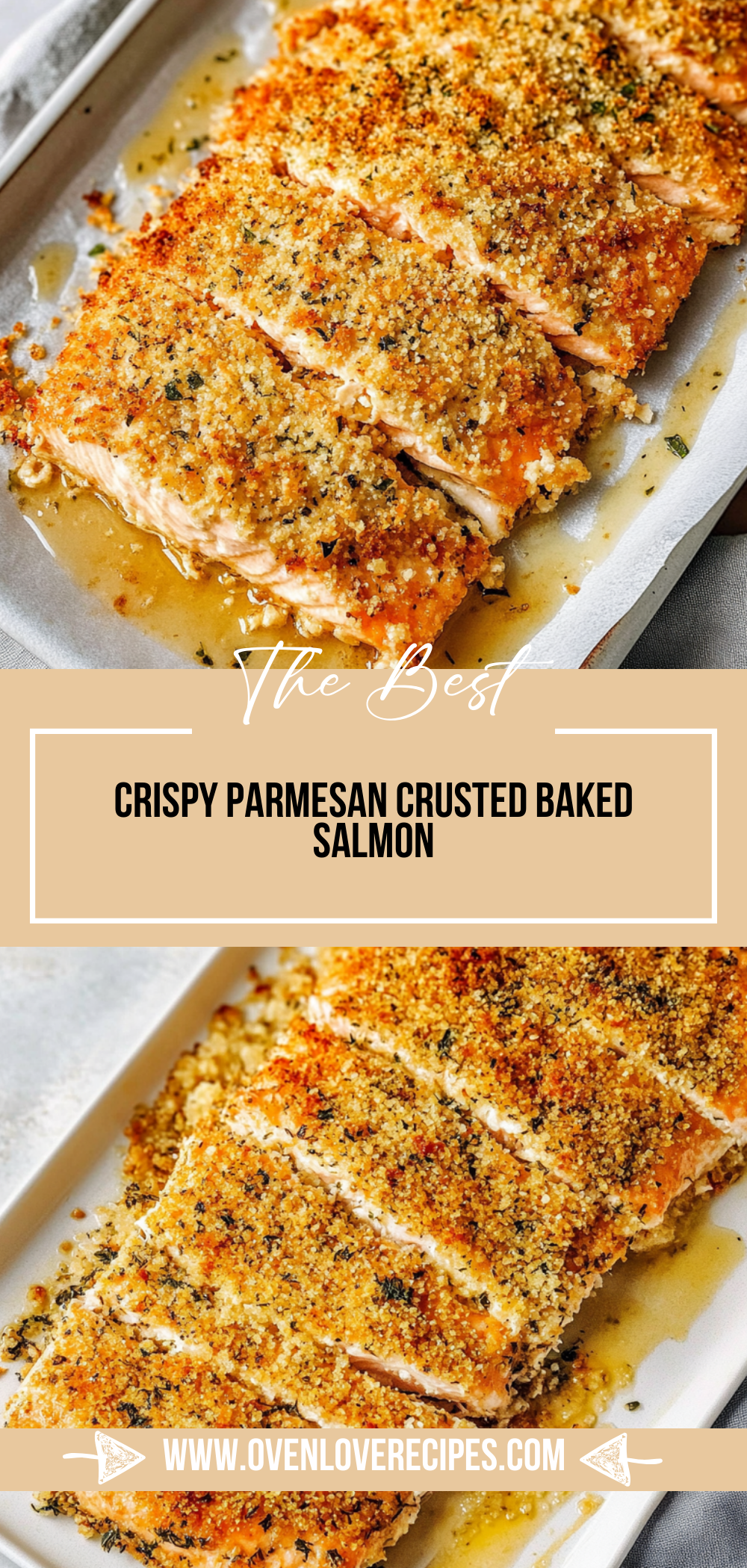 Crispy Parmesan Crusted Baked Salmon: 1 amazing dish