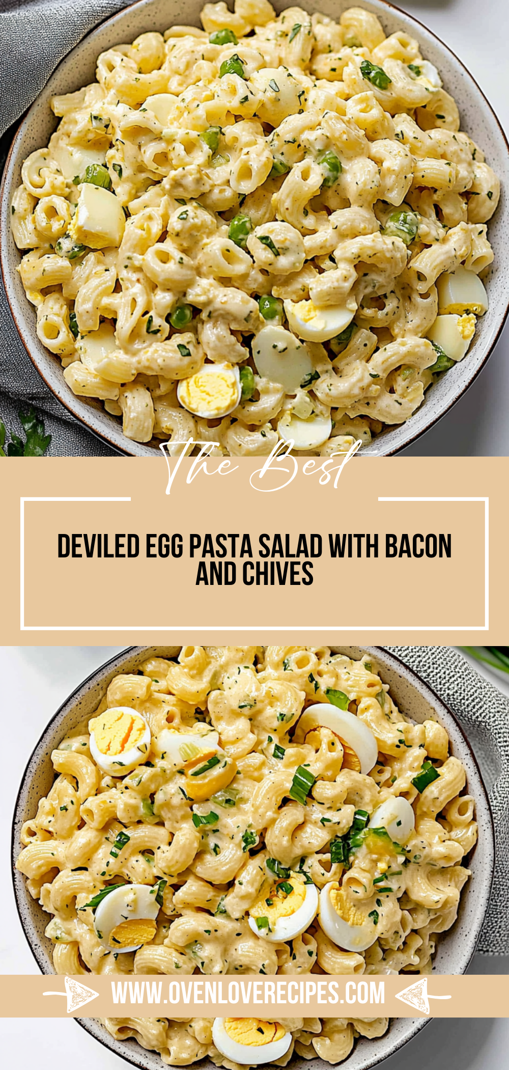 Deviled Egg Pasta Salad