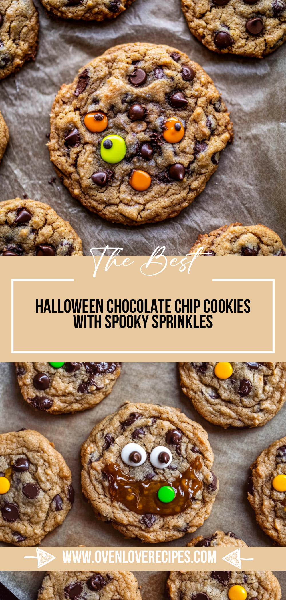 Halloween Chocolate Chip Cookies