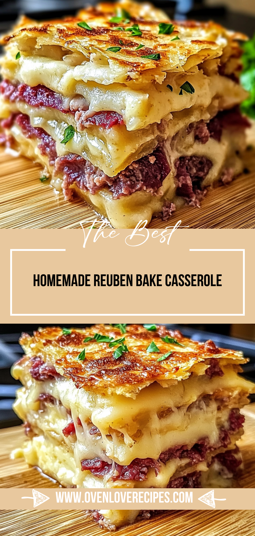 Homemade Reuben Bake