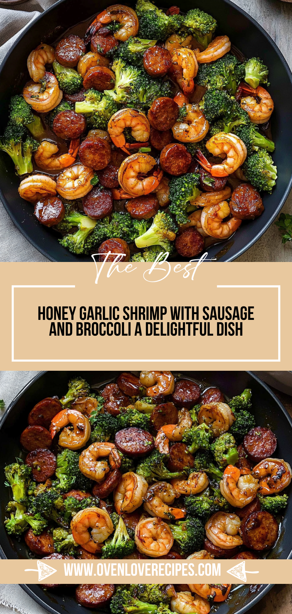 Honey Garlic Shrimp With Sausage and Broccoli: A Delightful Dish