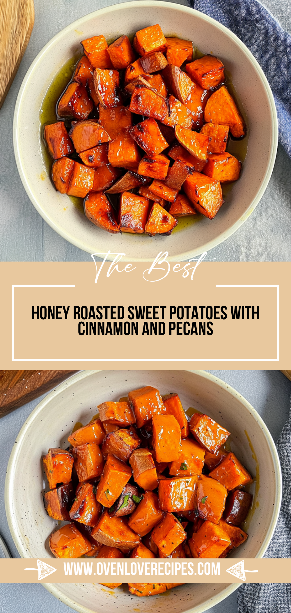 Honey Roasted Sweet Potatoes