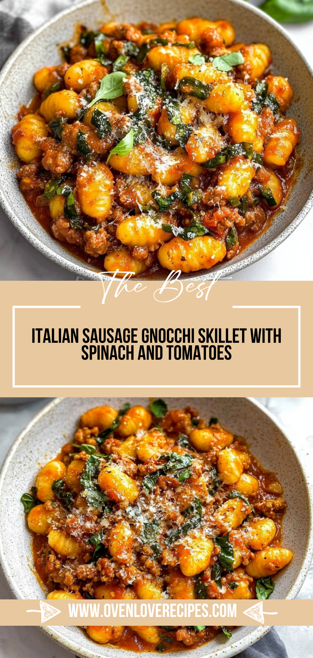 Italian Sausage Gnocchi Skillet